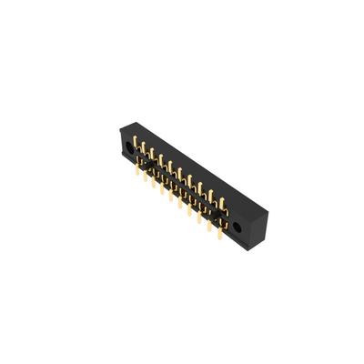 1.27mm间距排母，双排SMT焊接安装工艺