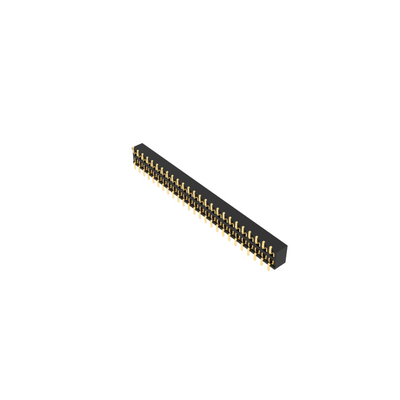 1.27mm间距排母，双排SMT焊接安装工艺